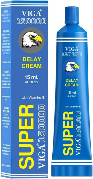 Super Viga 150000 Delay Cream for Men - 3 Pack