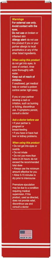 Super Viga 840000 Delay Cream for Men - Desensitizing Formula