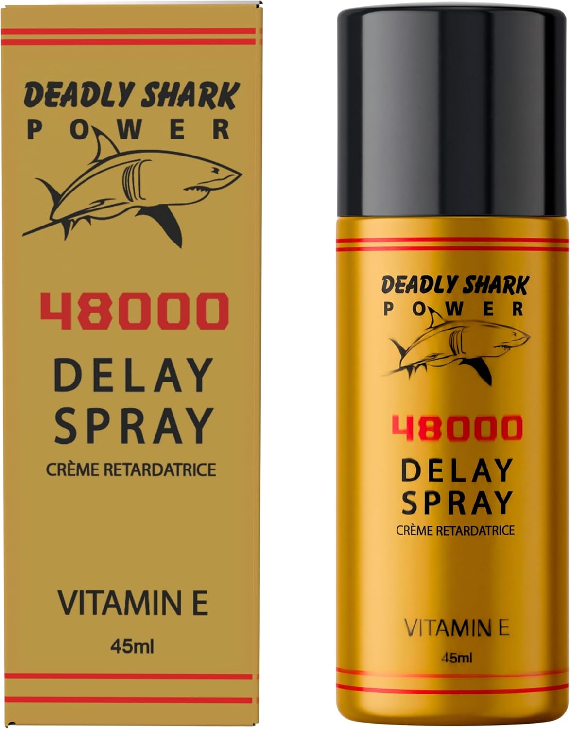 Deadly Shark 48000 Men's Personal Care Spray - 2 Pack
