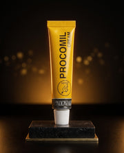Procomil cream — Noir Hour campaign photo