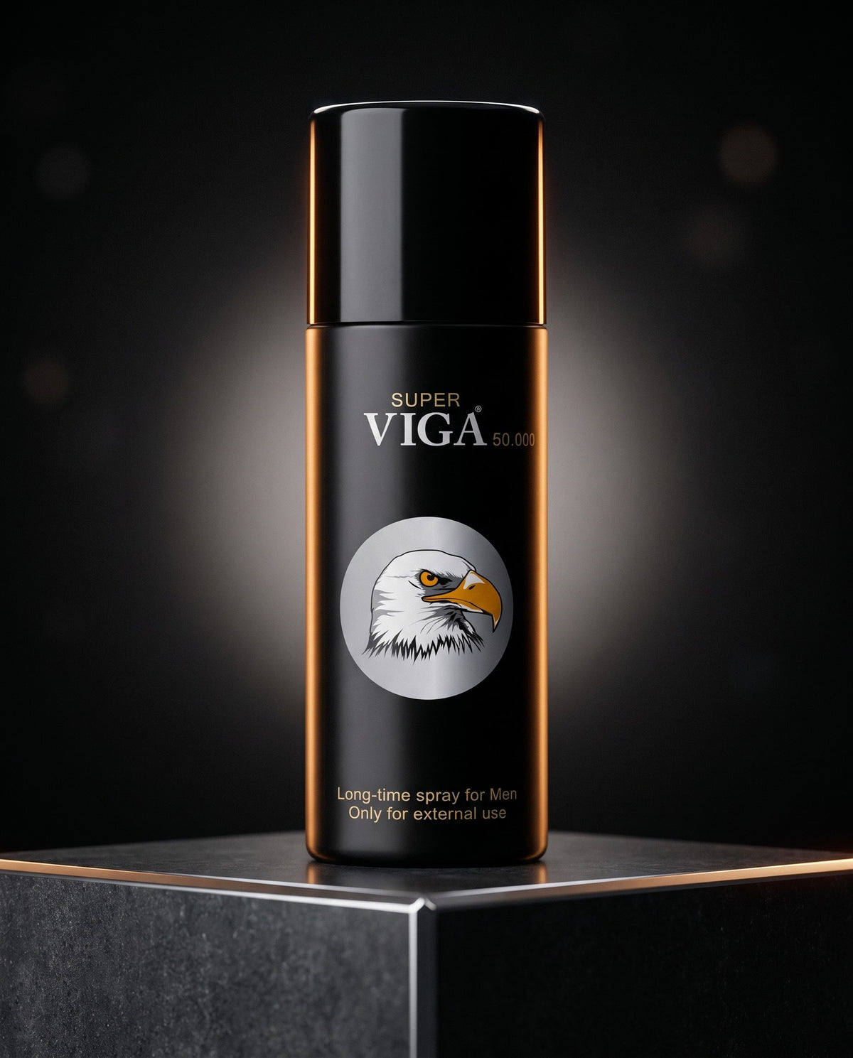 Super VIGA 50000 Men's Personal Care Spray with Vitamin E - 1.52 fl oz (45 ml)
