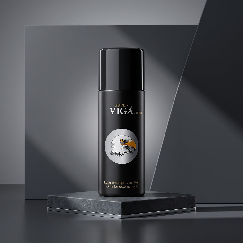 Super VIGA 50000 spray — studio photo