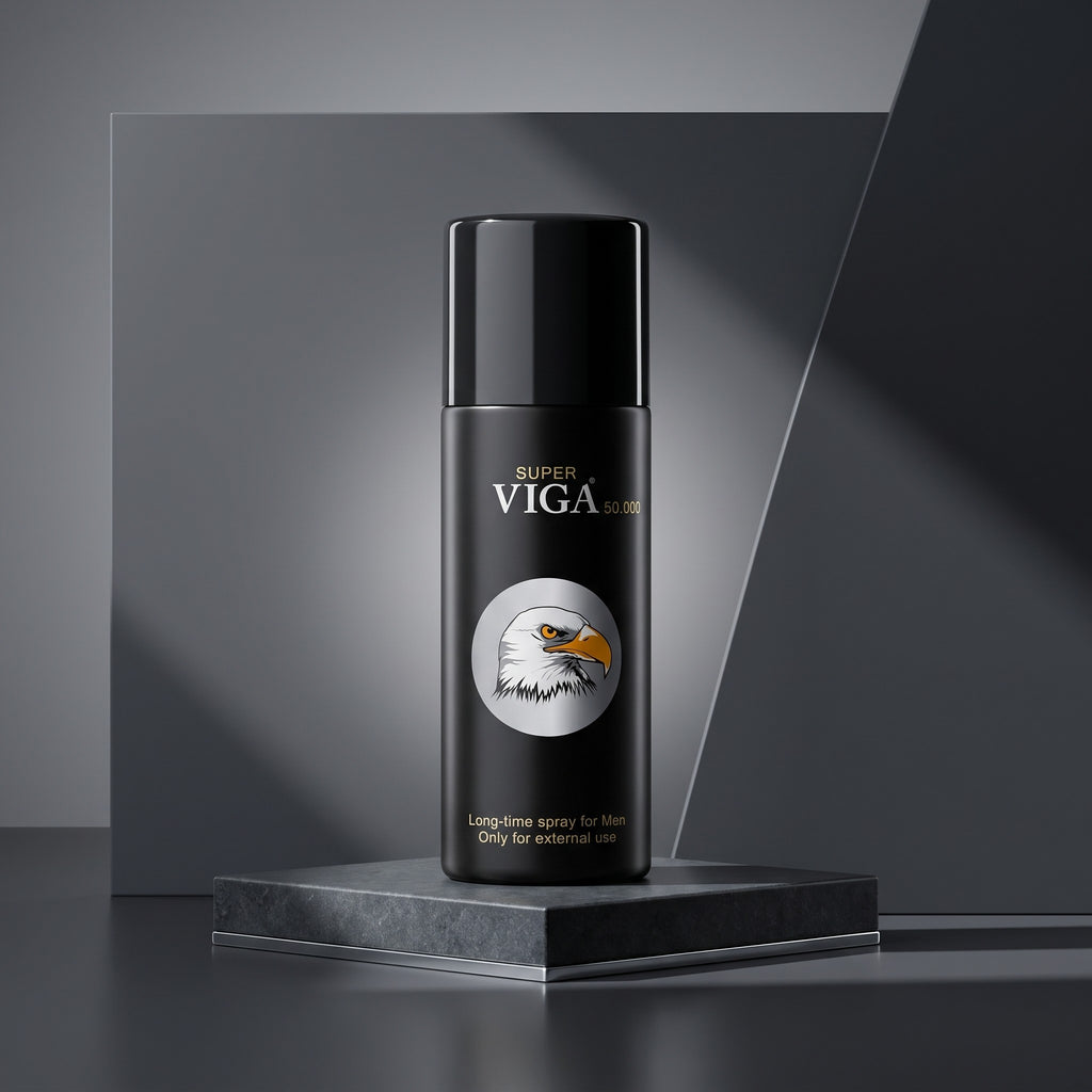 Super VIGA 50000 spray — studio photo