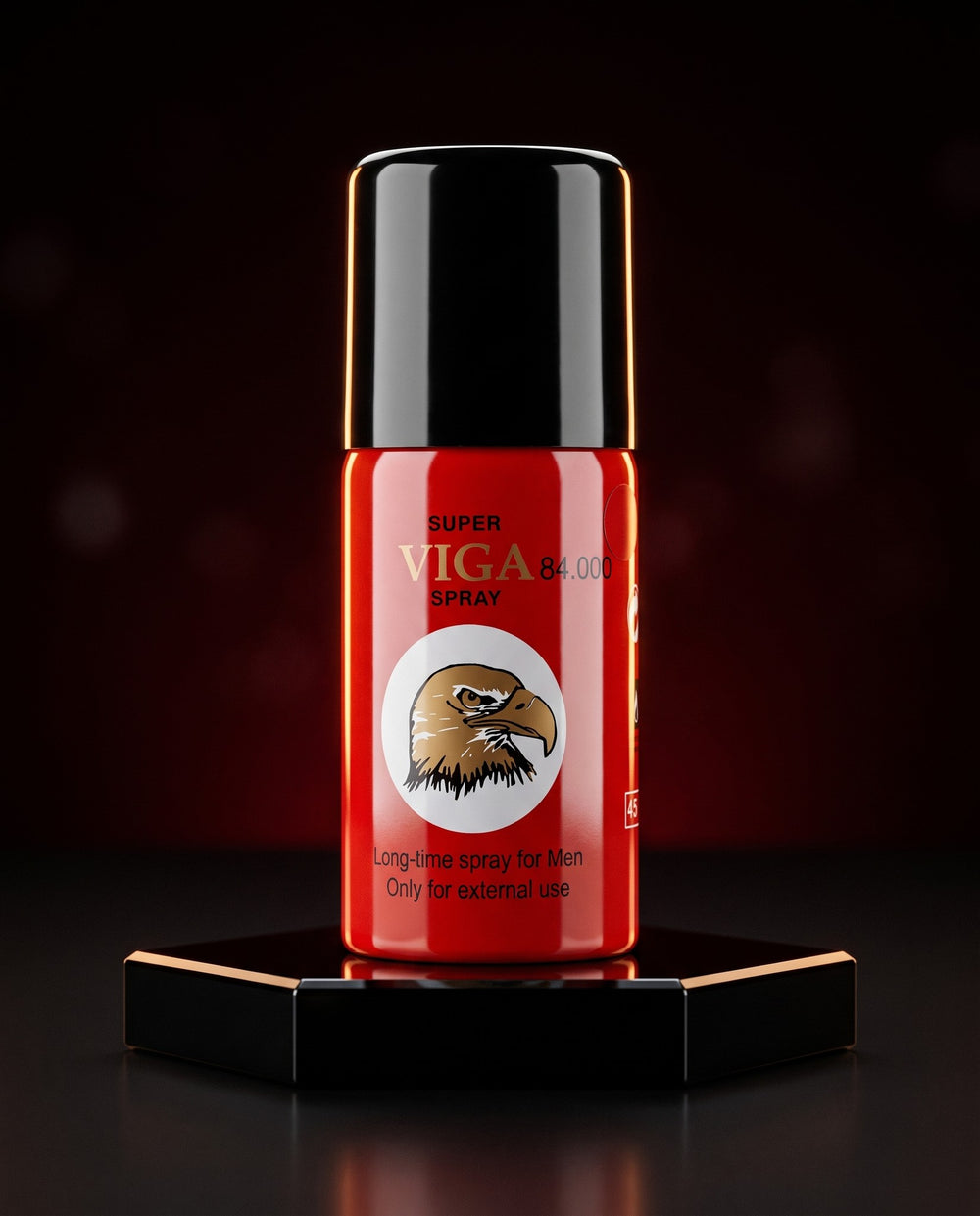 Super VIGA 84000 spray — Noir Hour campaign photo